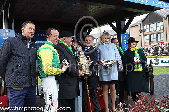 01st Sizing John and R M Power ( 6 , green, yellow chevron ) Trainer - Mrs J Harrington , Owner - Ann  Alan Potts Partnership