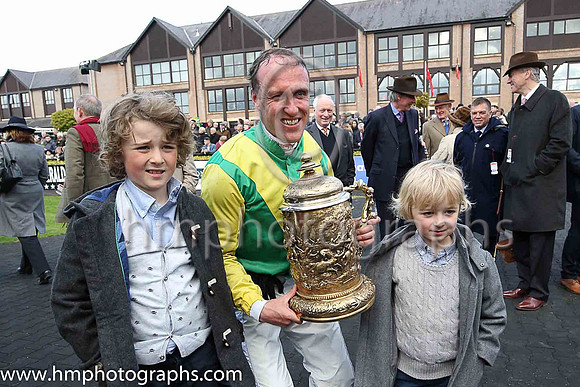 Robbie Power with the Coral Punchestown Gold Cup