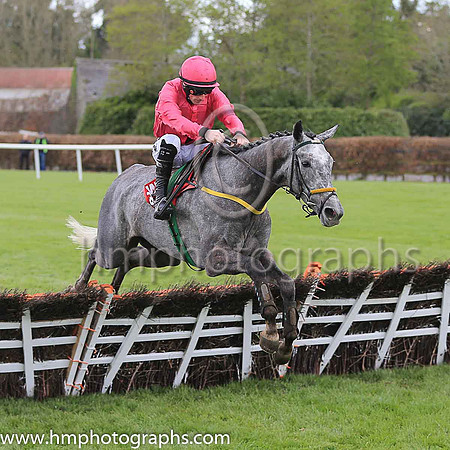 07th Moulin A Vent and S W Flanagan ( 8 , cerise ) Trainer - N Meade , Owner - Mrs Patricia Hunt