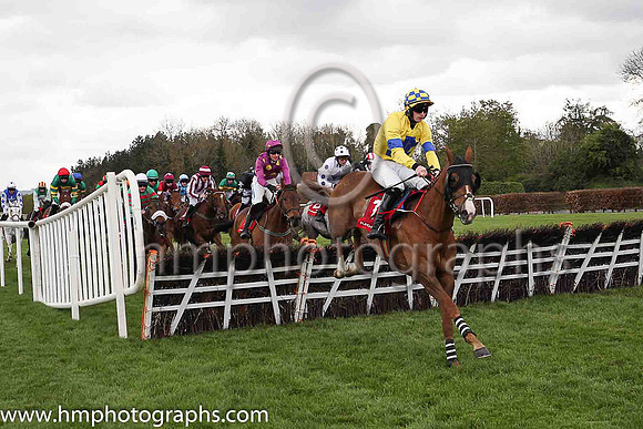 15th Bitview Colin and T N Brett ( 7 , yellow, light blue cross ) Trainer - J P Ryan , Owner - Mrs Imelda O?Riordan