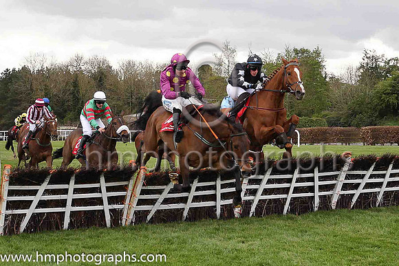 03rd A Rated and B Browne ( 10 , yellow and purple spots ) Trainer - L Kenny , Owner - Patrick Joseph Redmond