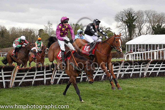 02nd Blast Of Koeman and B J Foley ( 18 , black ) Trainer - R Tyner , Owner - Inittowinit Syndicate
