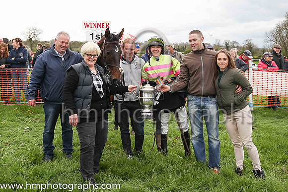 01st THE HOLY ONE and S Fitzgerald ( 24 , LIGHT GREEN  PINK HOOPS; light green  pink hooped sleeves; light green  pink hooped cap ) Trainer: Michael Goff,, Owner : Derek Tobin