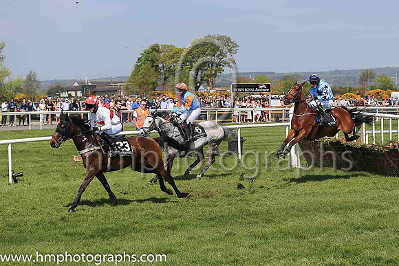 14th Dovil?s Duel and G N Fox ( 1 , light blue, dark blue star ) Trainer - G P Cromwell , Owner - Alzo The Great Syndicate