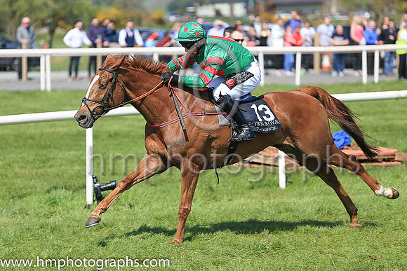 01st Ornua and B T O?Connell ( 13 , green, red disc ) Trainer - H de Bromhead , Owner - John J Phelan , Syed Momin