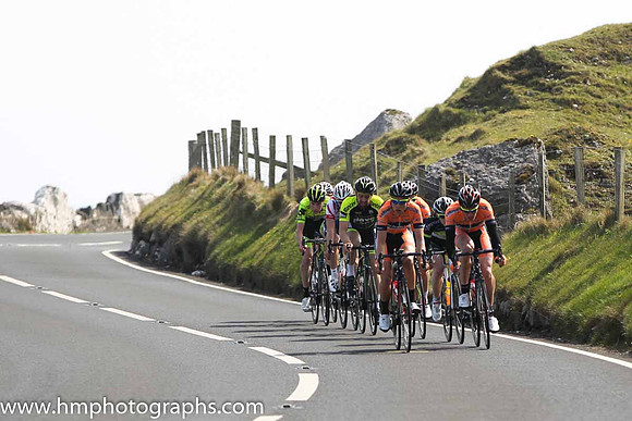 2014 Tour of the North  Stage 1 on the Antrim Coast Road