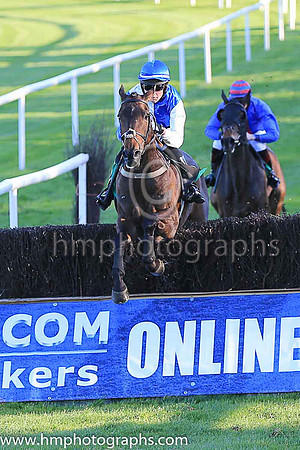01st Kilderry Prince and C Brassil ( 15 , white and royal blue hlvd ) Trainer - A J McNamara , Owner - Kenneth Duggan