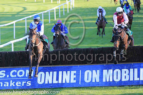 01st Kilderry Prince and C Brassil ( 15 , white and royal blue hlvd ) Trainer - A J McNamara , Owner - Kenneth Duggan