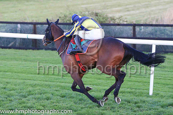 01st Penny Jane and Mr J J Codd ( 6 , dark blue and yellow qtrd ) Trainer - G Elliott , Owner - Paul  Clare Rooney Partnership