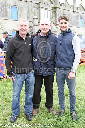 Three generation of Christies - David the trainer,James his father and David jnr his son