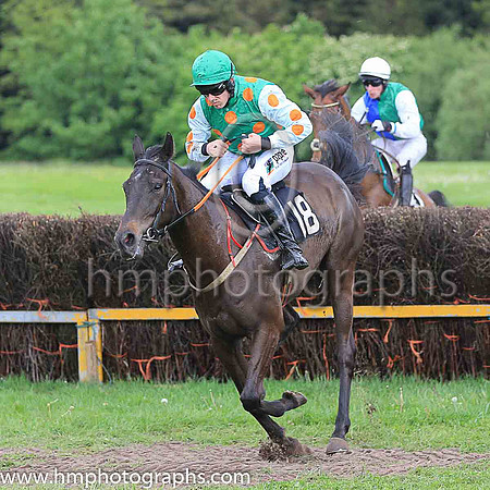 02nd PRESENT FROM DUBAI and B O'Neill ( 18 , EMERALD GREEN,orange spots; white sleeves,orange spots; emerald green cap ) Trainer: Donnchadh Doyle , Owner : Syndicate Monbeg