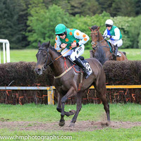 02nd PRESENT FROM DUBAI and B O'Neill ( 18 , EMERALD GREEN,orange spots; white sleeves,orange spots; emerald green cap ) Trainer: Donnchadh Doyle , Owner : Syndicate Monbeg