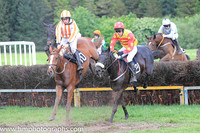 ABSOLUTELY DYLAN and S E O'Rourke ( 21 , YELLOW RED HOOPS; red sleeves,yellow spots; red cap,yellow spots ) Trainer: Shane Donohoe , Owner : Partnership The Dylan