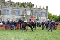 DONJON (FR) and A J Fox ( 34 , LIGHT GREEN,purple chevron; light green purple striped sleeves; light green cap,purple stars ) Trainer: Gordon Elliott , Owner : Chris Donnelly