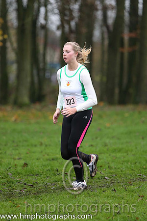 93 Natasha Handerson (203 ) County Antrim Harriers 23:04