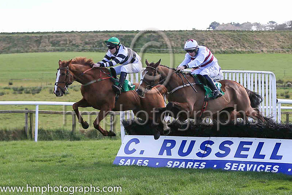 03rd Sam Lorenzo and Mr N Gault7 ( 6 , white  and black hoops ) Trainer - W J Bryson , Owner - W J Bryson