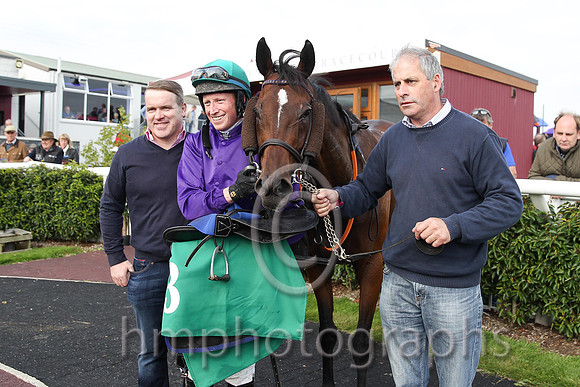 01st Gold Patrol ( 3 , purple, green cap ) and M.P. Fogarty - Trainer : Colin Bowe - Owner : Mountfinn Racing Partnership