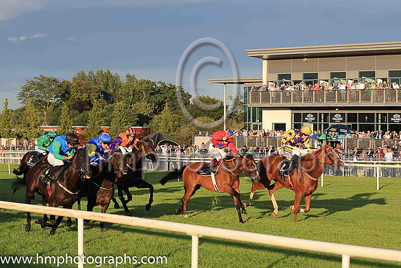 01st Set To Fire  Sean Davis - 2nd from left - (12, royal blue, royal blue and yellow sleeves) Trainer John James Feane, Owner Ms Orlagh Reynolds