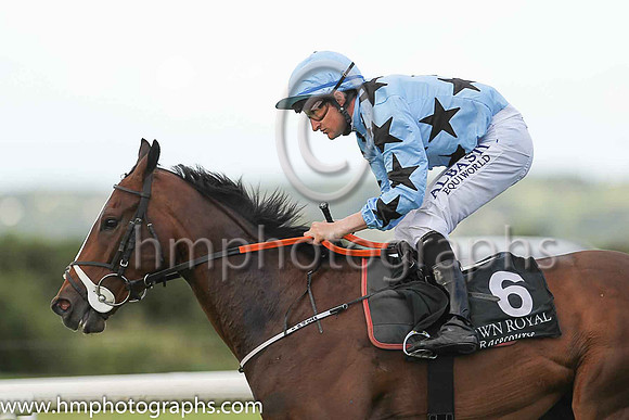 01st Mr Michael  Shane Foley (6, light blue, black stars) trainer Adrian Brendan Joyce, Owner Mrs Christina Joyce