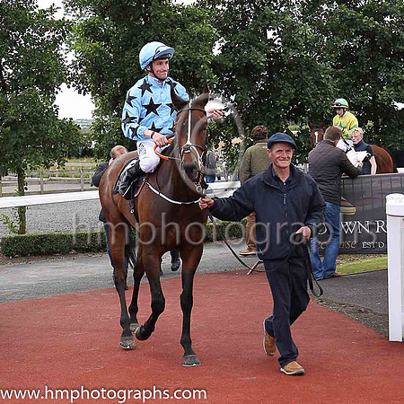 01st Mr Michael  Shane Foley (6, light blue, black stars) trainer Adrian Brendan Joyce, Owner Mrs Christina Joyce