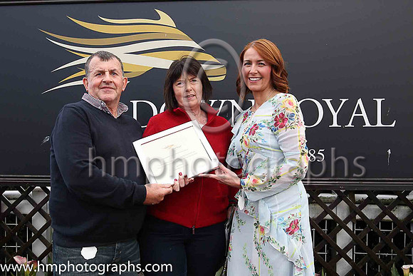 01st Mr Michael  Shane Foley (6, light blue, black stars) trainer Adrian Brendan Joyce, Owner Mrs Christina Joyce