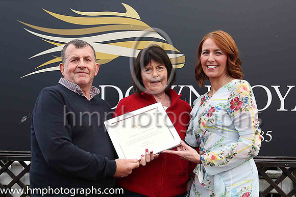 01st Mr Michael  Shane Foley (6, light blue, black stars) trainer Adrian Brendan Joyce, Owner Mrs Christina Joyce