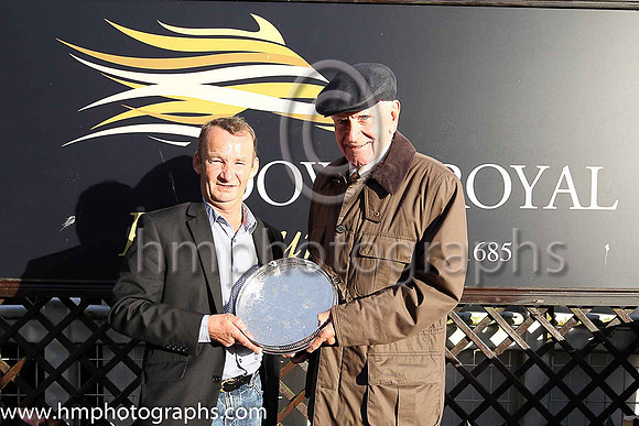 Bill Boyd and winning trainer John Patrick Shananah