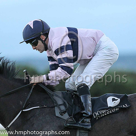 Misty Mountain and C O?Donoghue ( 6 , pink, dark b;ue hoop ) Trainer - Mrs J Harrington , Owner - McElroy Sixteen Syndicate