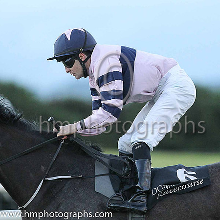 Misty Mountain and C O?Donoghue ( 6 , pink, dark b;ue hoop ) Trainer - Mrs J Harrington , Owner - McElroy Sixteen Syndicate