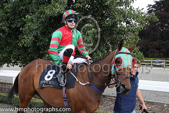 3rd Suburban Sky and D P McDonogh ( 8 , emerald green and red qtrd ) Trainer - H Rogers , Owner - Brian Mellon  P McBride