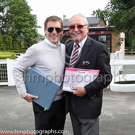 J P Murtagh and Derek McKeague at Down Royal