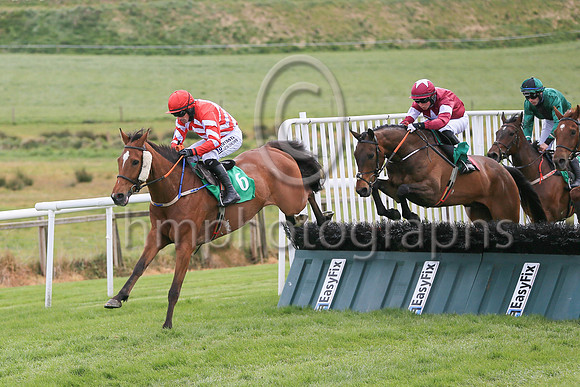 01st Centurion Steel and ( 2 , maroon, white star ) Trainer - H De Bromhead , Owner - Gigginstown House Stud