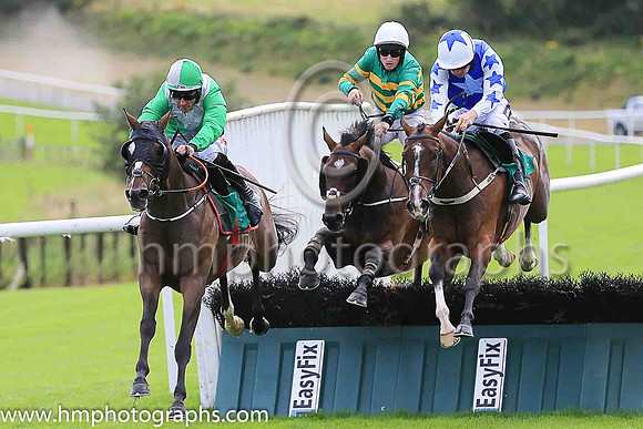01st Unicorn and J S McGarvey ( 3 , orange and green hoops ) Trainer - Joseph P O?Brien , Owner - John P McManus
