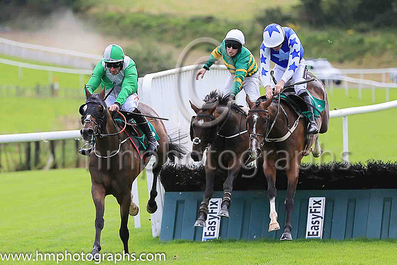 01st Unicorn and J S McGarvey ( 3 , orange and green hoops ) Trainer - Joseph P O?Brien , Owner - John P McManus