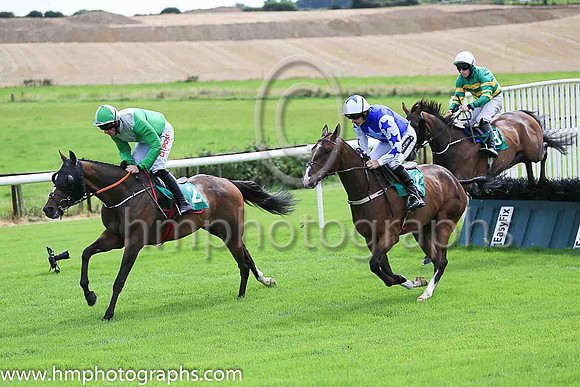 01st Unicorn and J S McGarvey ( 3 , orange and green hoops ) Trainer - Joseph P O?Brien , Owner - John P McManus