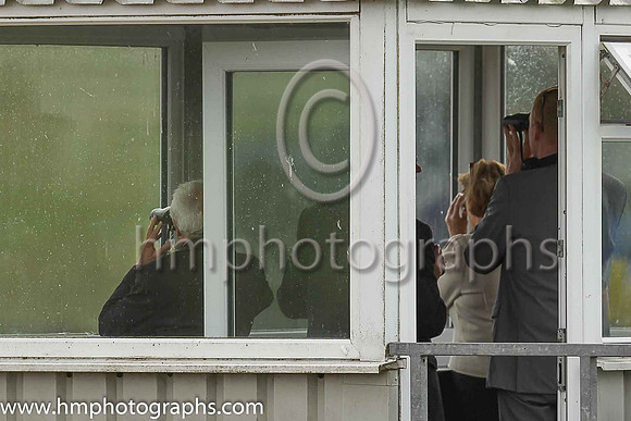 The Stewards keep an eye on things at Downpatrick Races