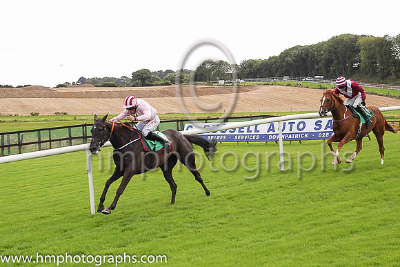 01st Westland Row and D N Russell ( 2 , pink, maroon star ) Trainer - G Elliott , Owner - Mrs Caren Walsh  John F Doyle