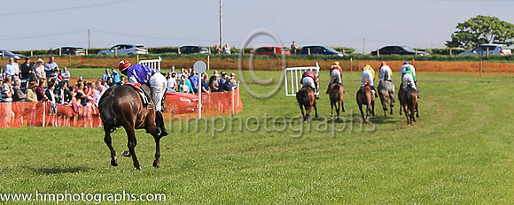 TULLYORIOR and R A Devine ( 10 , PURPLE; white sleeves; red cap,white star ) Trainer: Catherine Barry , Owner : Catherine Barry