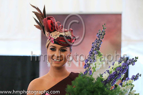 Jenny Finnigan of Ardglass winner of the Hat Competition at Downpatrick Ladies Day