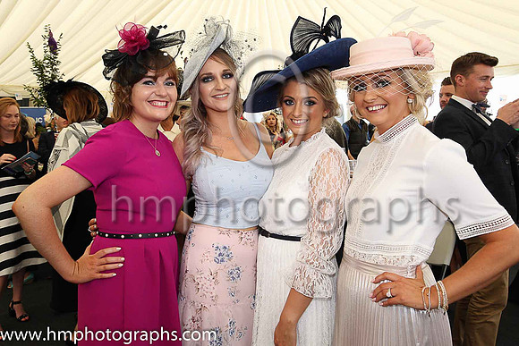 Emma McMullan, Caoimhe Lennon, Keely Brennan and Donna McLaughlin from Downpatrick