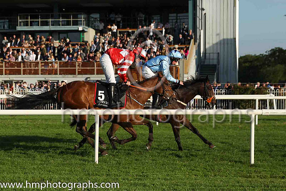 06th Our Pink Lady and S. Connor(7) (14 ,light blie, dark blue seams ), Trainer:S.R.B. Crawford , Owner:S.R.B. Crawford