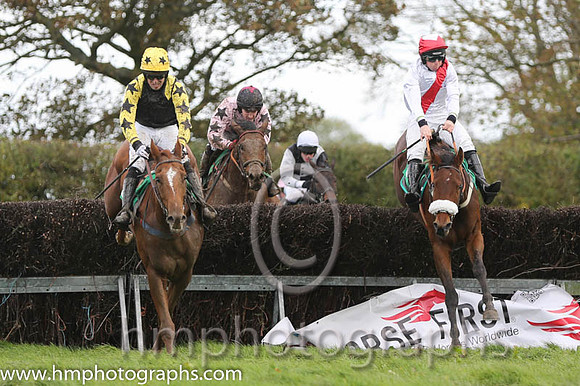 01 Lovely Job and B O'Neill - - 01st (9 ,black. yellow epaulettes ) Trainer - Donnchady Doyle  02 SweetToothTommy and J J Codd - - 02nd (6 ,white, red sash ) Trainer - Denis Paul Murphy