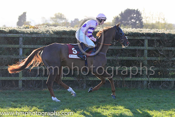02nd Silviniaco Conti and N D Fehily ( 5 , pink,large purple spots ) Trainer - P F Nicholls , Owner - Chris Giles  Potensis Bloodstock Ltd