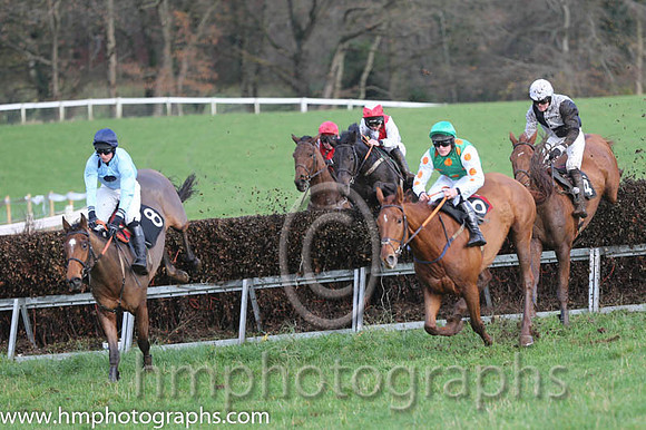 02 Areema and M J Lynch - - 02nd (8 ,light blue, navy large spots ) Trainer - I R Ferguson  01 Kilcullen Flem and R James - - 01st (6 ,emerald green, orange hoops ) Trainer - Donnchadh Doyle