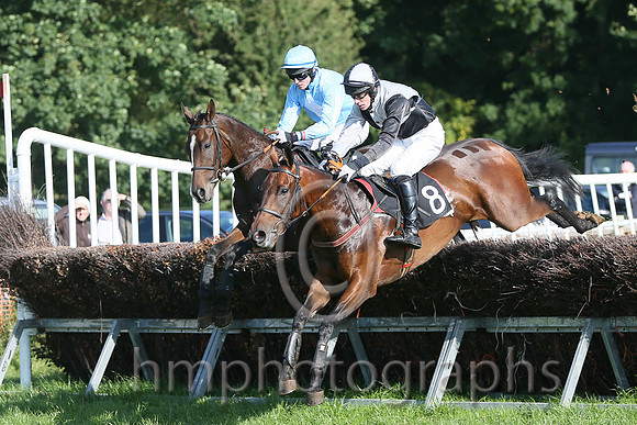 1st Ballycash ( 8 , black  white qtrd )  Derek O'Connor ( Trainer: Colin S McKeever )