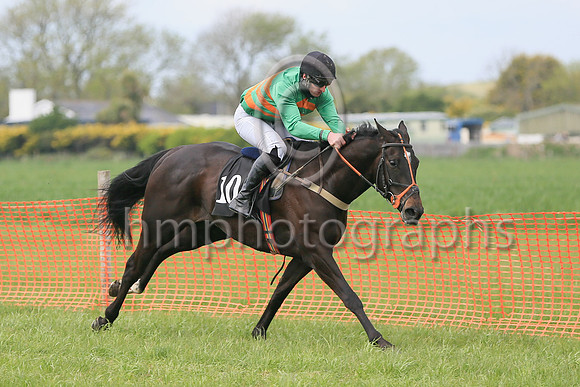 01st CRYPTO CURRENCY and R W Barron ( 10 , LIGHT BLUE,dark green sash; light blue sleeves; dark green cap,light blue star ) Trainer: Tom Keating,, Owner : Tom Keating