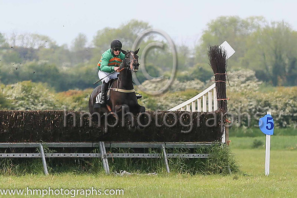01st CRYPTO CURRENCY and R W Barron ( 10 , LIGHT BLUE,dark green sash; light blue sleeves; dark green cap,light blue star ) Trainer: Tom Keating,, Owner : Tom Keating