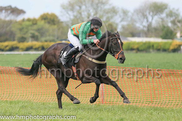 01st CRYPTO CURRENCY and R W Barron ( 10 , LIGHT BLUE,dark green sash; light blue sleeves; dark green cap,light blue star ) Trainer: Tom Keating,, Owner : Tom Keating