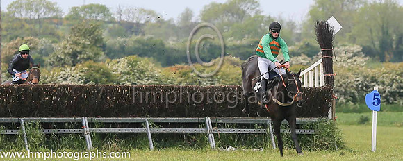01st CRYPTO CURRENCY and R W Barron ( 10 , LIGHT BLUE,dark green sash; light blue sleeves; dark green cap,light blue star ) Trainer: Tom Keating,, Owner : Tom Keating