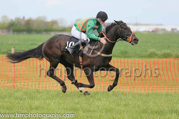 01st CRYPTO CURRENCY and R W Barron ( 10 , LIGHT BLUE,dark green sash; light blue sleeves; dark green cap,light blue star ) Trainer: Tom Keating,, Owner : Tom Keating